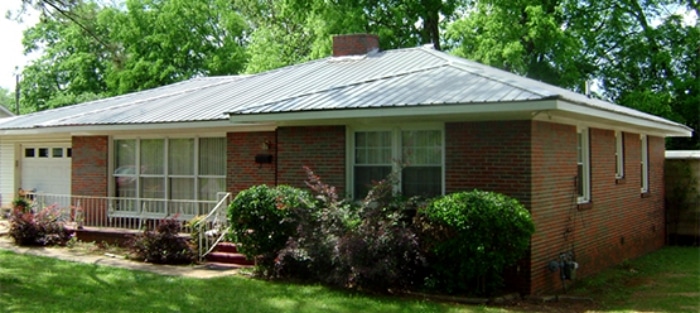 metal roof example in Columbia SC
